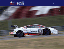 Tablet Screenshot of antonellimotorsport.com